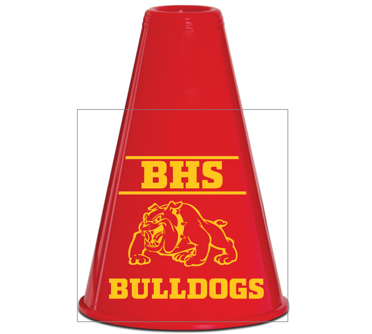 Customized Mega Phones Custom Printed Megaphones - Boosters Incorporated