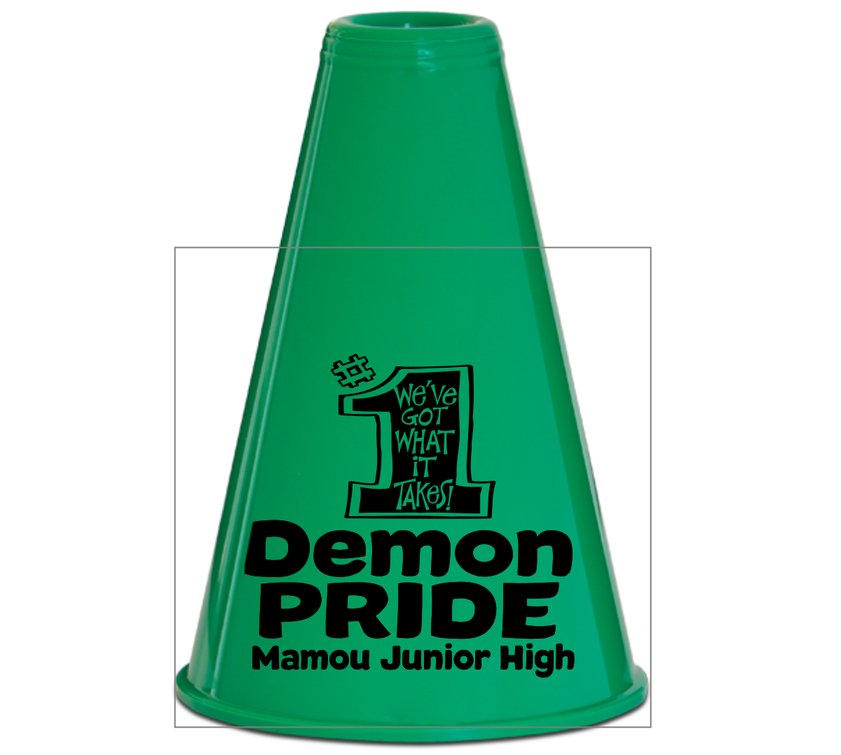 Customized Mega Phones Custom Printed Megaphones - Boosters Incorporated