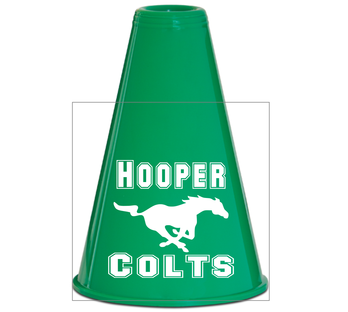 Customized Mega Phones Custom Printed Megaphones - Boosters Incorporated