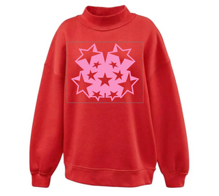 Preview of Custom Mock Neck Sweatshirts