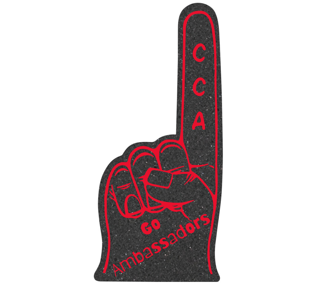 Custom 18″ Foam Hand - Boosters Incorporated