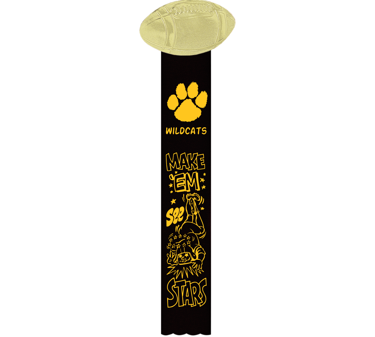 Custom Game Ribbons Custom Satin 2