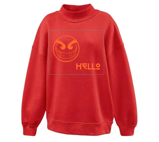 Preview of Custom Mock Neck Sweatshirts