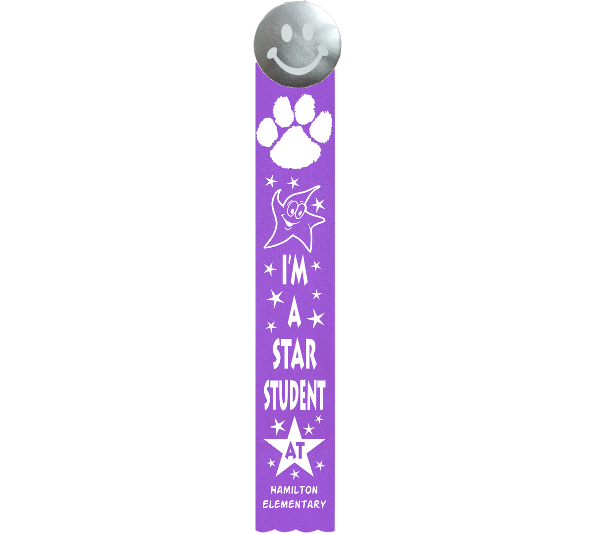 Introversion Ribbon Custom Satin Recognition Ribbon - Boosters Incorporated